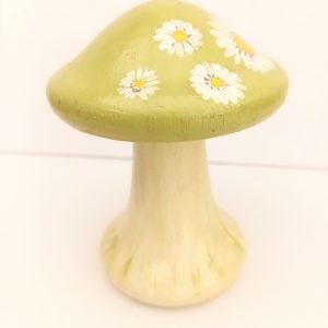 Handpainted Daisy toadstool