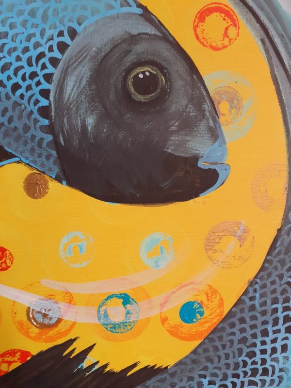 Dancing fish (FISH207, detail)