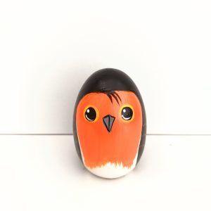 Hand painted wooden Robin (medium)