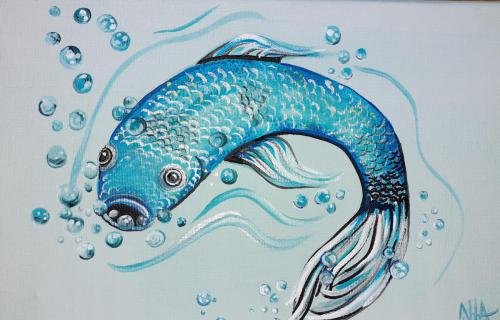 Blue fish